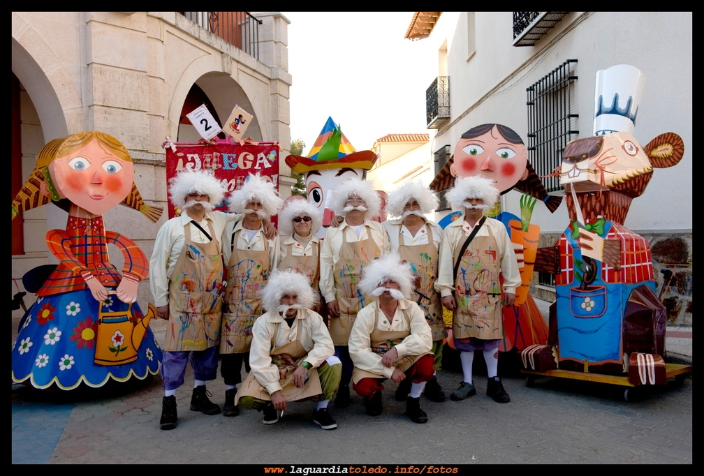 Desfile de carnaval. Domingo 26-2-2012