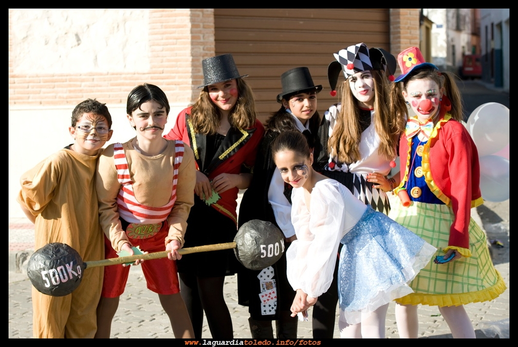 Desfile de carnaval del domingo 26-2-2012