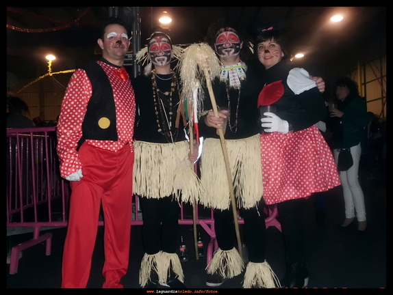Tribus africanas con ratones, todo vale en carnaval