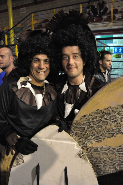 Baile de carnaval en el pabellón, 16-2-13