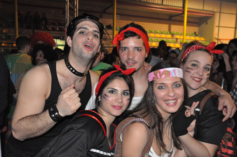 Baile de carnaval en el pabellón, 16-2-13