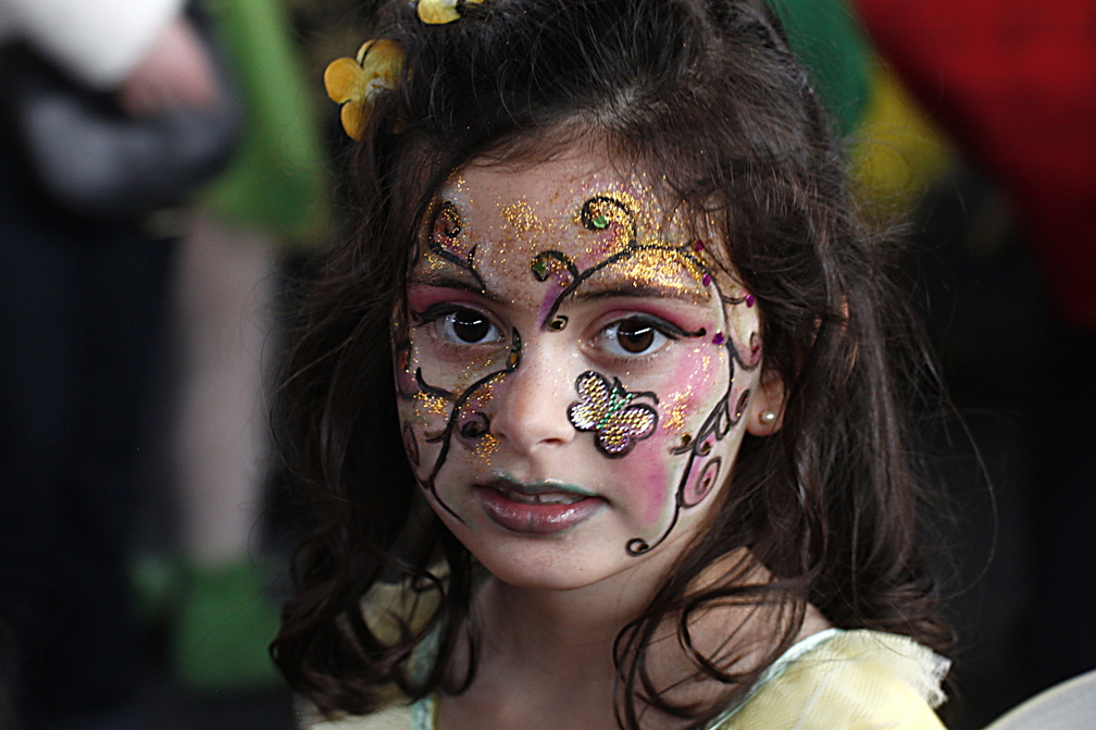 CARNAVAL INFANTIL 2013. ( Carla, premio al mejor maquillaje)