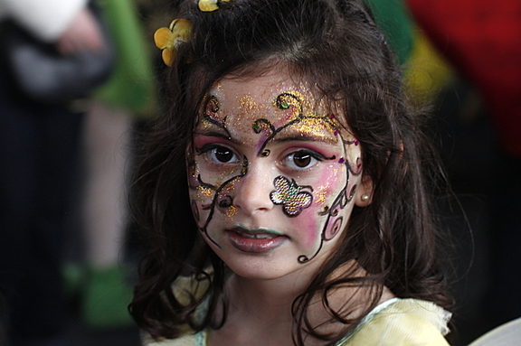 CARNAVAL INFANTIL 2013. ( Carla, premio al mejor maquillaje)