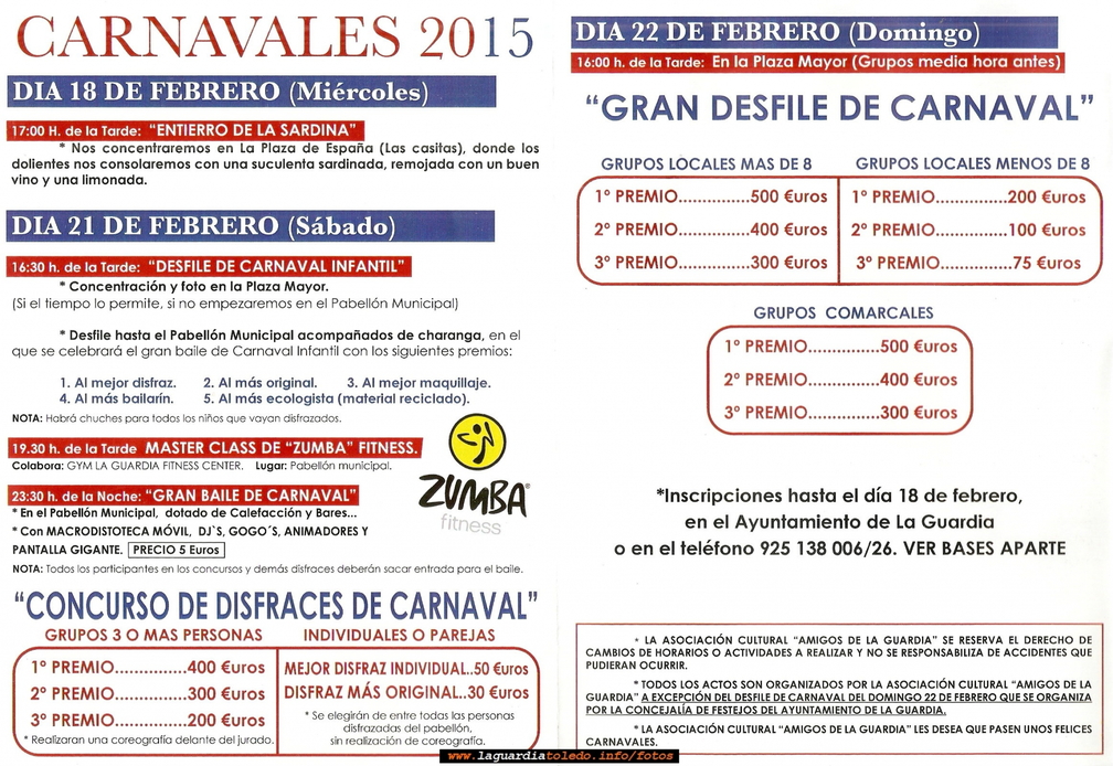 Programa de Carnaval 2015