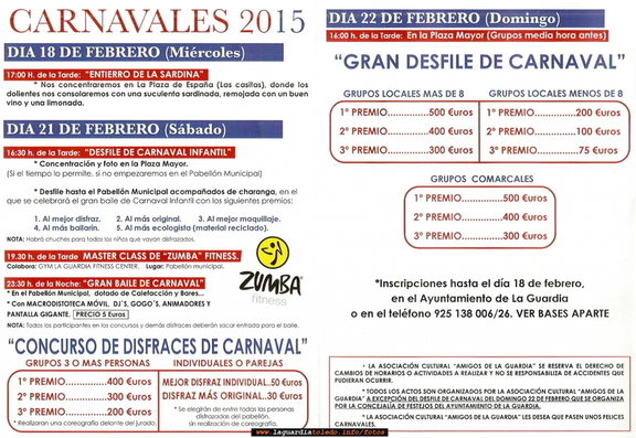Programa de Carnaval 2015