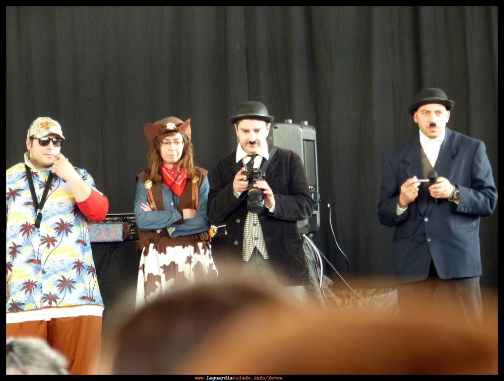 Presentadores del Carnaval infantil 2015