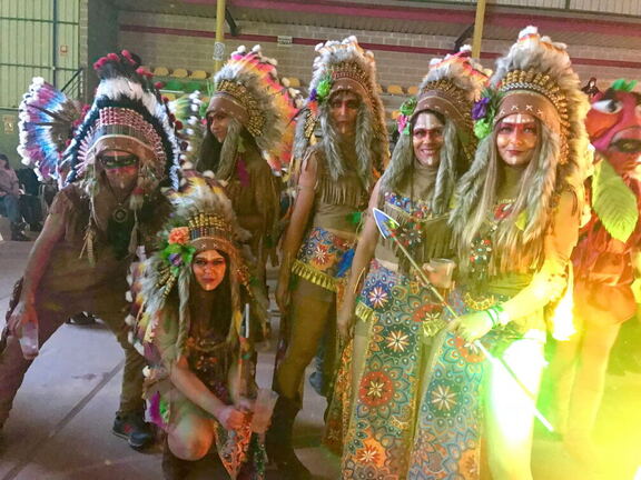 El Trajín en carnaval