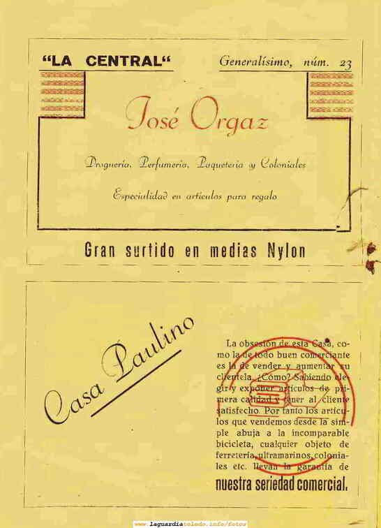 lgt_Programa_fiestas_1951_02_Publicidad_Pepe_Mada_y_Paulino