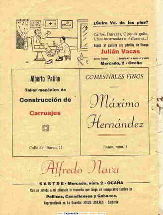lgt_Programa_fiestas_1951_18_CARRUAJES PATIÑO