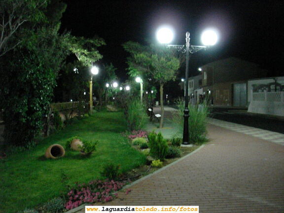 Paseo del Norte por la noche. 2 de Agosto de 2006 , 12:45 de la noche