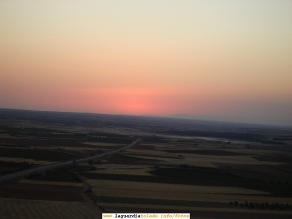 Puesta de sol desde el Paseo del Norte. 22 de Agosto de 2006. Secuencia 4/4, tomada a las 21:01