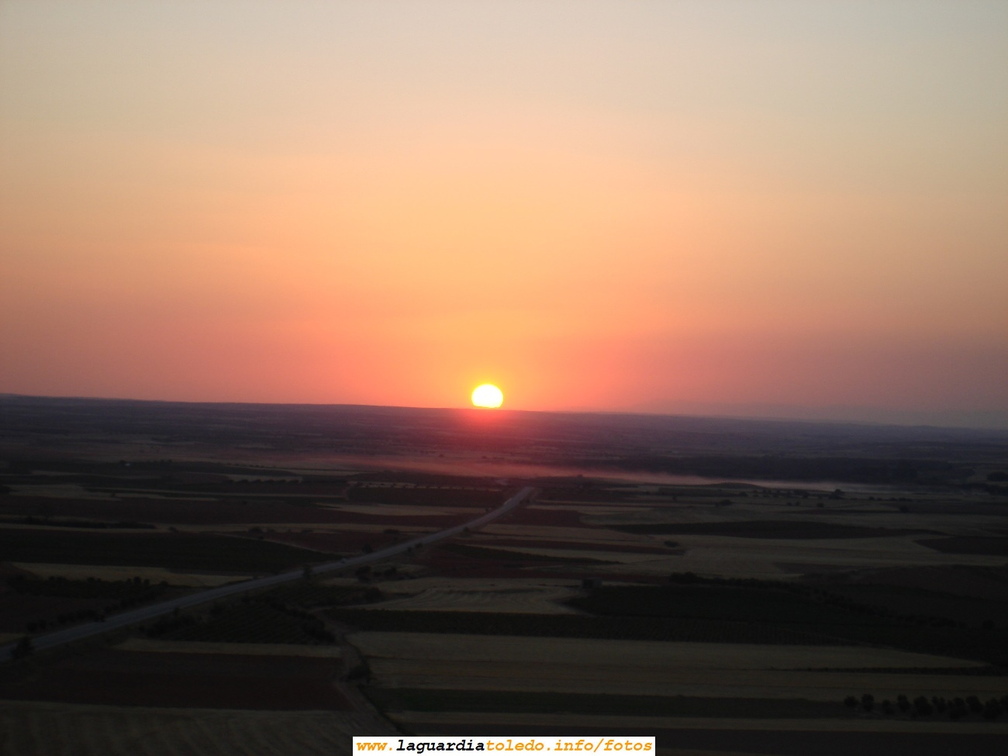 Puesta de sol desde el Paseo del Norte. 22 de Agosto de 2006. Secuencia 1/4, tomada a las 20:58