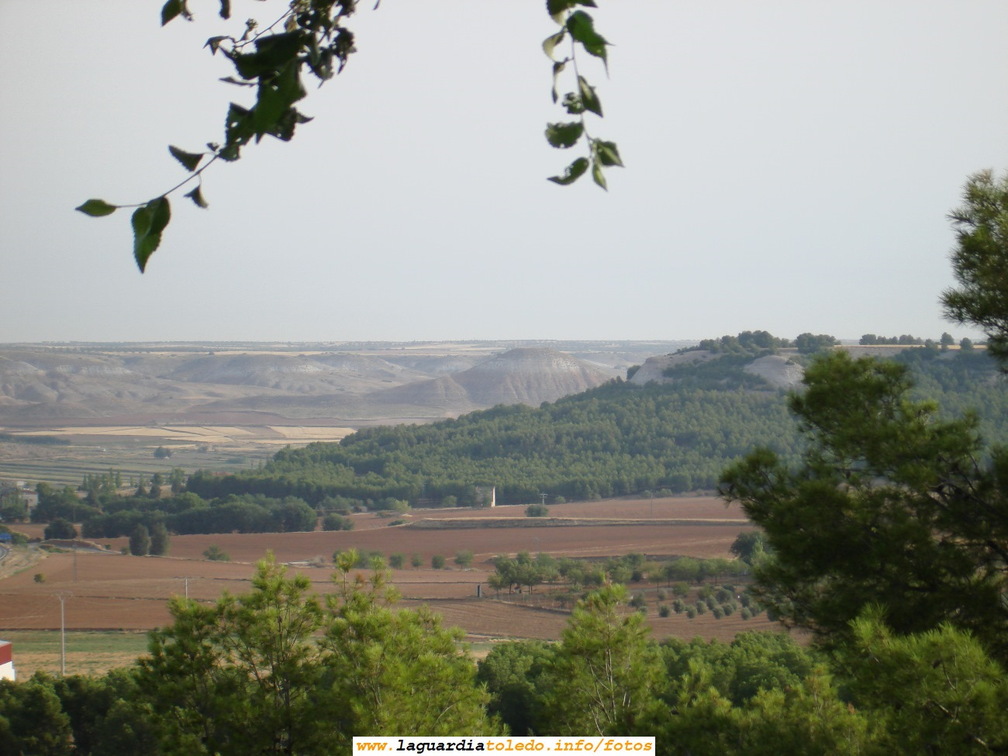 El cerro de las Maricas desde la punta del Cerro del Paseo del Norte. Agosto 2006
