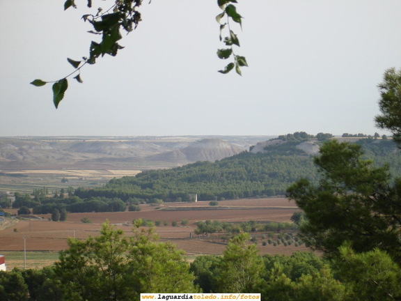 El cerro de las Maricas desde la punta del Cerro del Paseo del Norte. Agosto 2006
