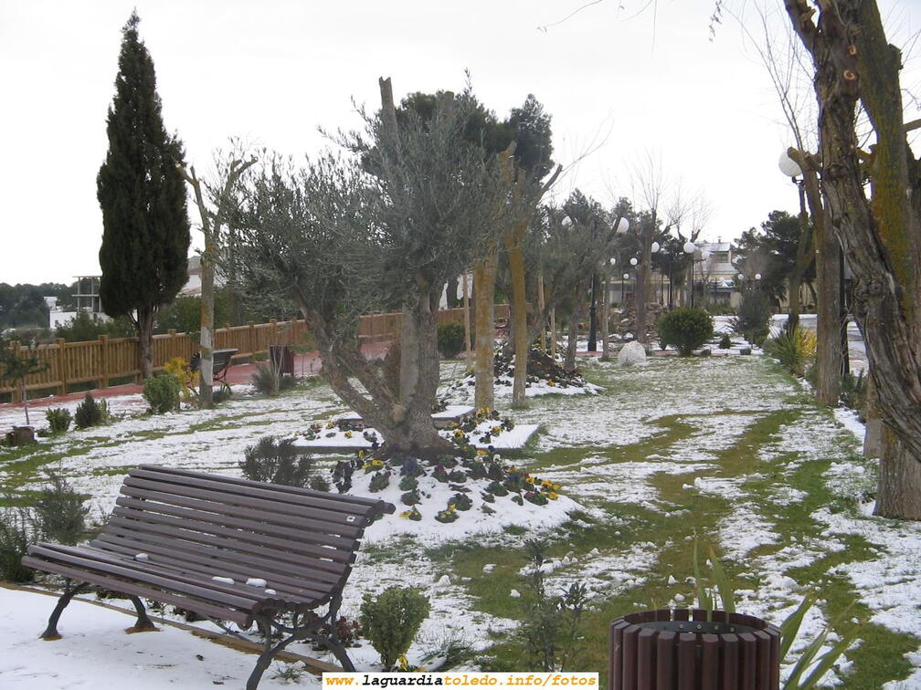 26 de Enero de 2007. El Paseo del Norte después de la nevada