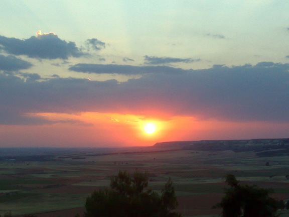21 de Junio de 2008. Comienzo del verano. Puesta de sol (4/5)