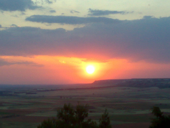 21 de Junio de 2008. Comienzo del verano. Puesta de sol (5/5)