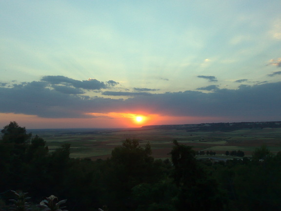 21 de Junio de 2008. Comienzo del verano. Puesta de sol (2/5)