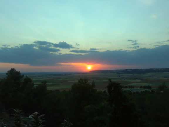 21 de Junio de 2008. Comienzo del verano. Puesta de sol (1/5)