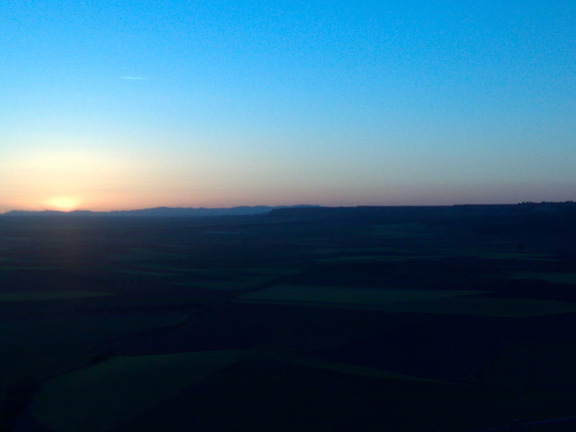 La sierra de Gredos desde el Paseo del Norte I