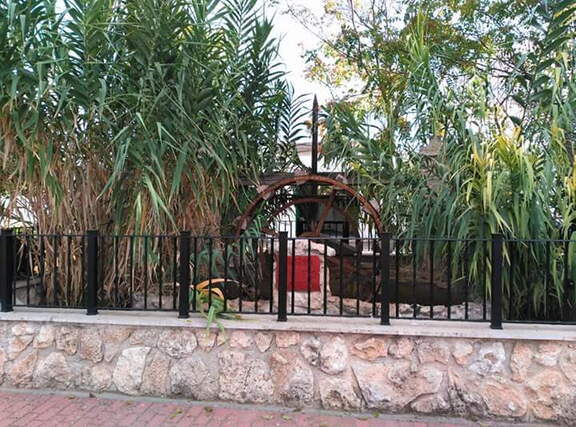 Noria del tío Tomason en el paseo del norte