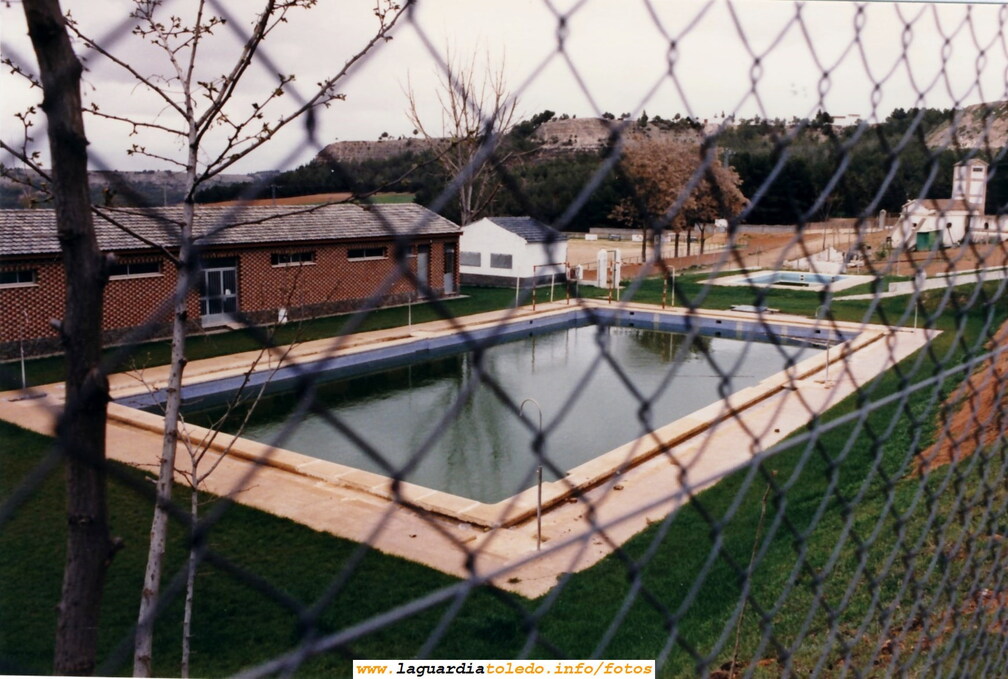 La piscina de La Guardia en 1987