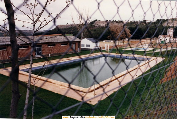 La piscina de La Guardia en 1987