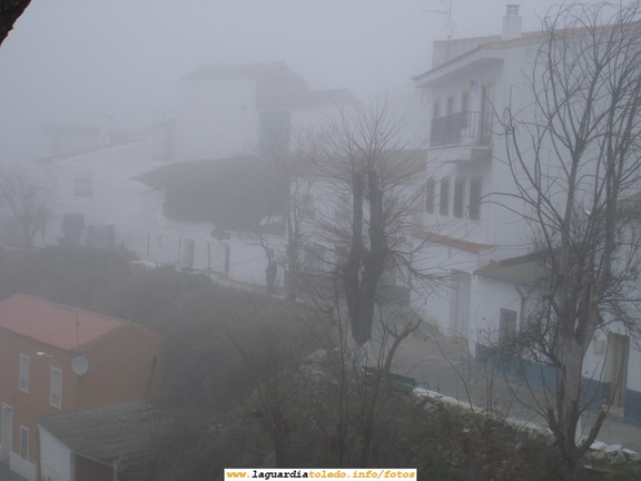 7 de Enero de 2007. Cuesta de la Fuente un día de niebla
