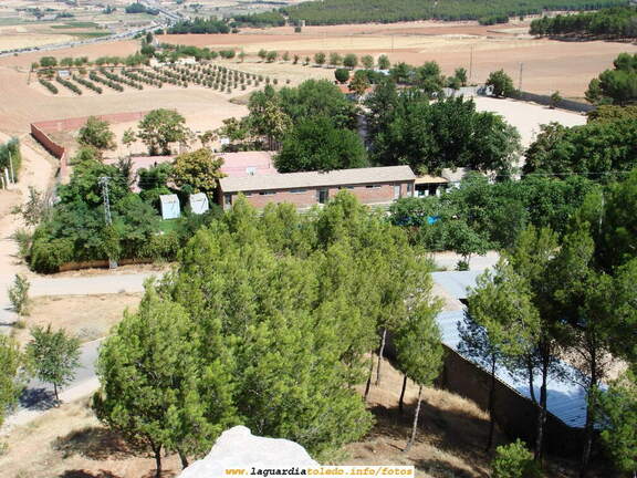 16 de Agosto de 2006. La piscina desde la Picota