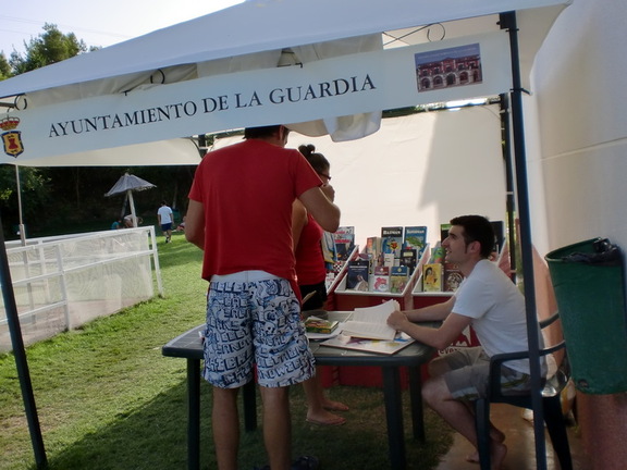 Biblio-piscina en La Guardia
