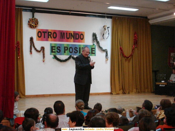 30 de Diciembre de 2006. Festival de Manos Unidas. D. Marcelino
