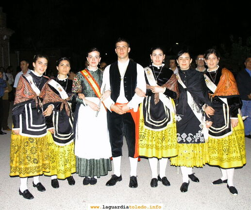 Reina y damas 2006 Fiestas de Castilla La Mancha