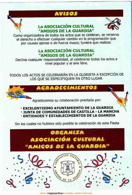 Programa Castilla La Mancha 2006
