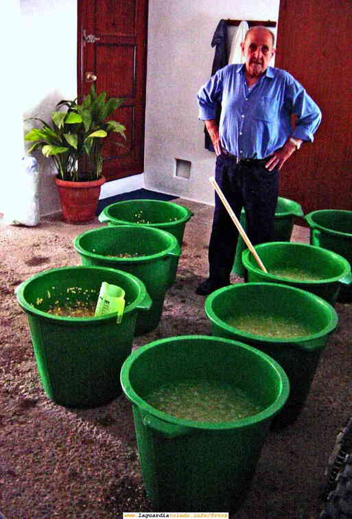 Preparación del Zurra (en todos los oficios se descansa)