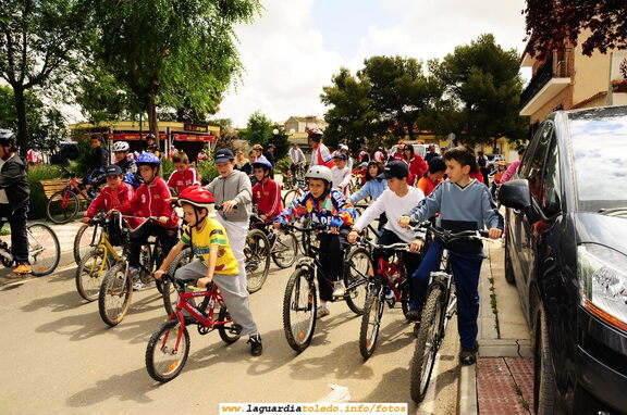 31 de Mayo de 2008. I Marcha Infantil Mountain Bike organizada por la C.D.E. Mountain Bike "Los Arrieros" de La Guardia