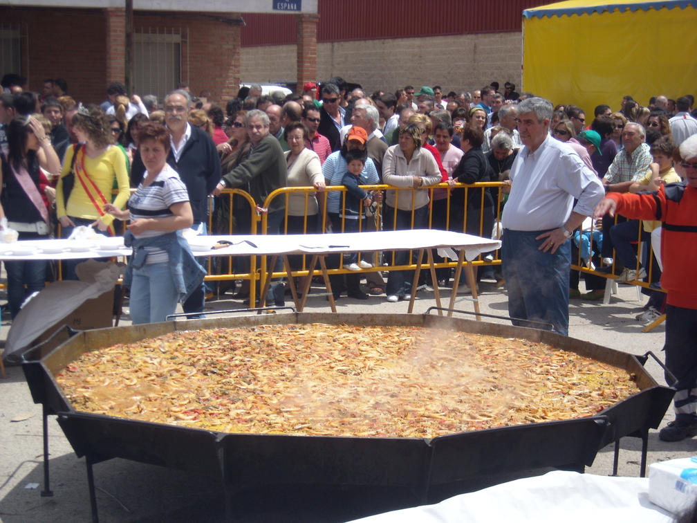 Paella popular, 31 de mayo de 2008 "dia de la region"