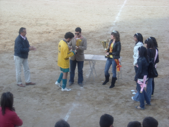 Entrega de trofeos por la Reina  y Mantenedor, 31 de mayo de 2008