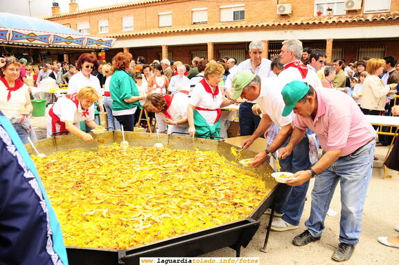 31 de Mayo de 2008. Paella popular organizada por la Peña Taurina "Los Timbales"