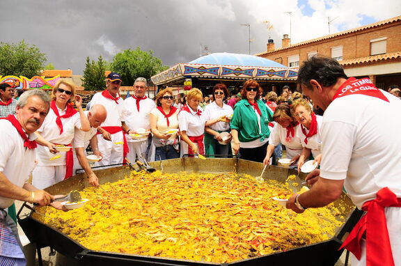 31 de Mayo de 2008. Paella popular organizada por la Peña Taurina "Los Timbales"