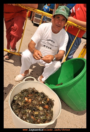 Preparativos de la paella popular, Fiestas Castilla La Mancha 2010