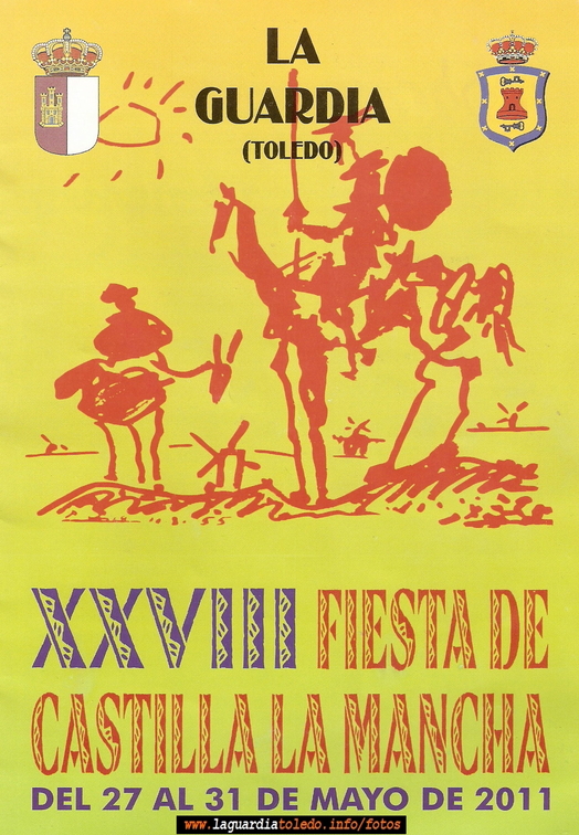 Programa de Fiestas de Castilla la Mancha 2011.