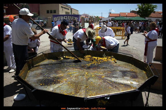 Paella popular Castilla la Mancha - No quedó ni´'zarapeta'
