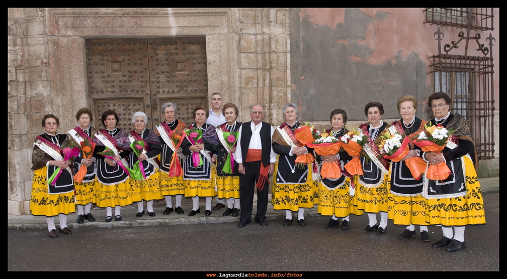 Reina, damas y mantenedor años 2010 y 2011