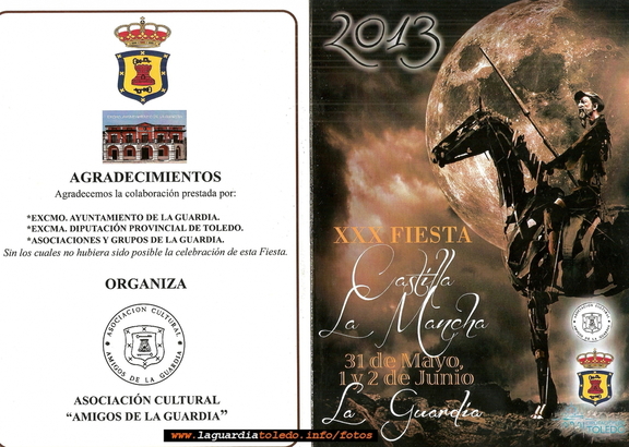 Programa de Fiestas de Castilla la Mancha 2013