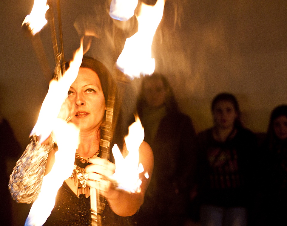XXX Fiesta de Castilla la Mancha (Espectáculo de fuego)