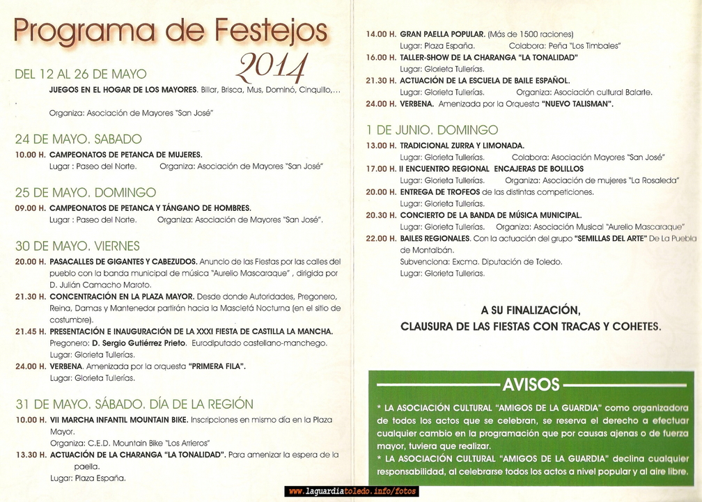 Programa 2014