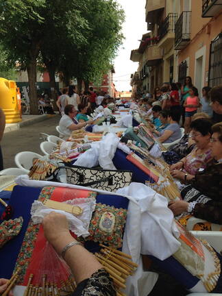 Concurso encajeras de bolillos