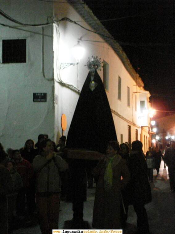 8 de Abril de 2007. 1:30 de la madrugada. La procesión del encuentro