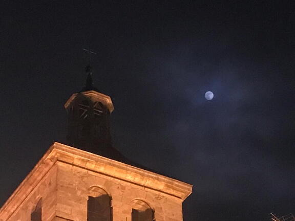 Luna llena del jueves Santo