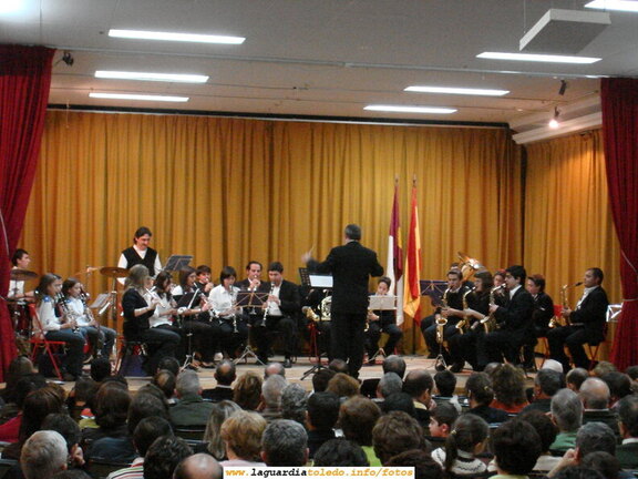 6 de Diciembre de 2006. Actuación de la Banda Municipal en el Centro Social en la celebración del día de la Constitución